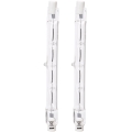 KOMPLEKTAS 2x Pramoninė elektros lemputė J118 R7s/160W/230V 2900K - Aigostar