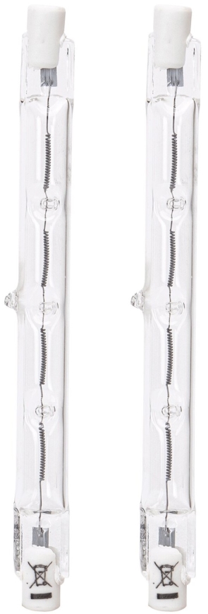 KOMPLEKTAS 2x Pramoninė elektros lemputė J118 R7s/230W/230V 2900K - Aigostar