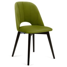 KOMPLEKTAS 2x Valgomojo kėdė BOVIO 86x48 cm šviesiai žalia/bukas