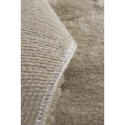 KOMPLEKTAS 2x Vonios kilimėlis 60/100 cm smėlio spalva