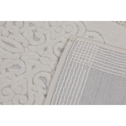 KOMPLEKTAS 2x Vonios kilimėlis PIANTE 60/100 cm balta