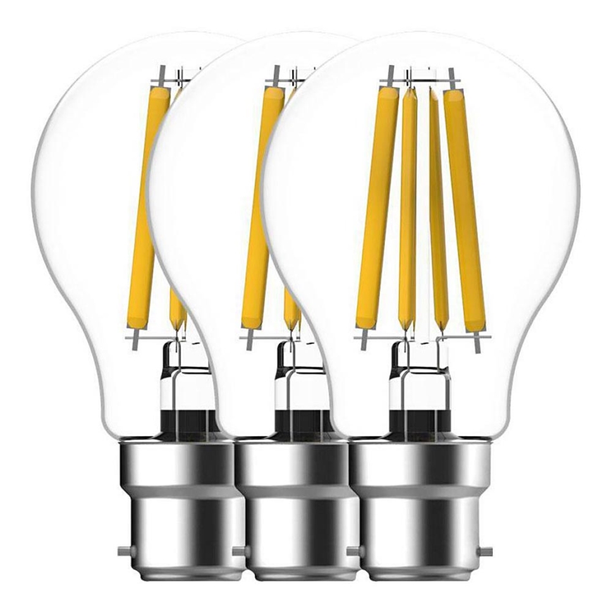 Komplektas 3 vnt. LED lemputės B22/11W/230V 4000K - Nordlux