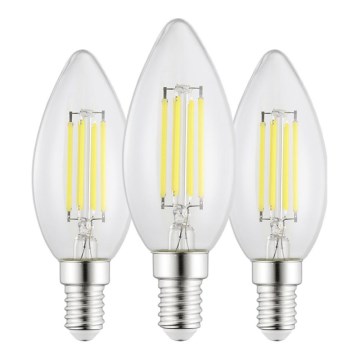 Komplektas: 3 x LED lemputės C35 E14/2,2W/230V 2700K - Eglo 110439