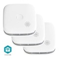 KOMPLEKTAS 3x Dūmų detektorius SmartLife 3V/1xCR123A Wi-Fi Tuya