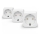 KOMPLEKTAS 3x Išmanus kištukas Philips Hue Išmanus kištukas EU SCHUKO