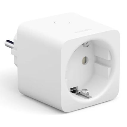 KOMPLEKTAS 3x Išmanus kištukas Philips Hue Išmanus kištukas EU SCHUKO