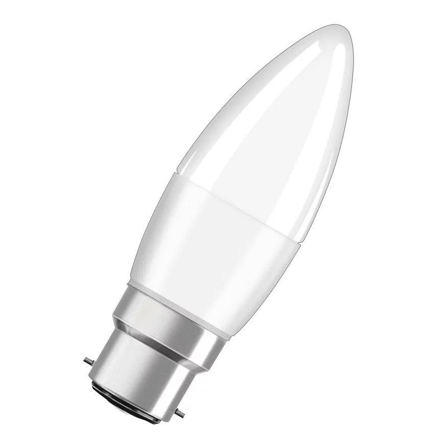 KOMPLEKTAS 3x LED elektros lemputė B38 B22d/4,9W/230V 3000K - Osram