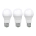KOMPLEKTAS 3x LED elektros lemputė ECOLINE A60 E27/15W/230V 4000K - Brilagi
