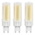 KOMPLEKTAS 3x LED elektros lemputė ECOLINE G9/7W/230V 3000K - Brilagi
