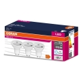 KOMPLEKTAS 3x LED elektros lemputė PAR16 GU10/6,9W/230V 6500K - Osram