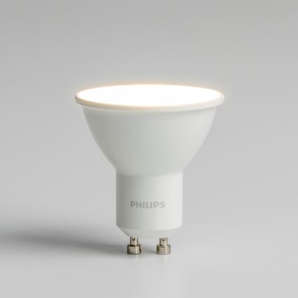 KOMPLEKTAS 3x LED elektros lemputė Philips GU10/4,7W/230V 2700K