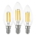 KOMPLEKTAS 3x LED elektros lemputė VINTAGE C35 E14/7W/230V 2700K - Eglo 110304