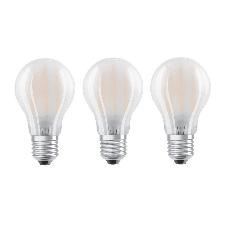KOMPLEKTAS 3x LED Elektros lemputė VINTAGE E27/7W/230V 2700K - Osram
