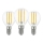 KOMPLEKTAS 3x LED elektros lemputė VINTAGE P45 E14/7W/230V 2700K - Eglo 110303