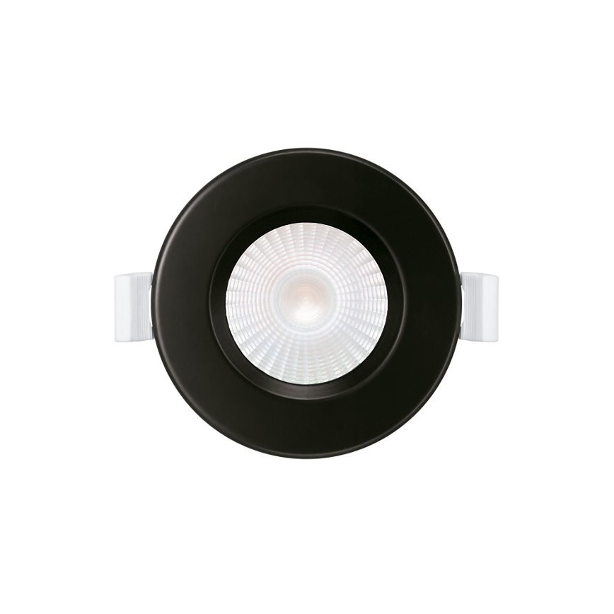 KOMPLEKTAS 3x LED įleidžiamas lubinis vonios šviestuvas LED/5,5W/230V 2700K IP65 juoda