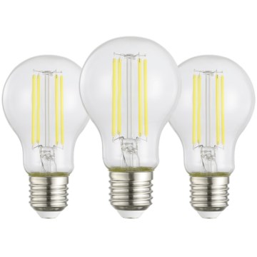 Komplektas 3x LED lemputės A60 E27/3,8W/230V 2700K - Eglo 110437