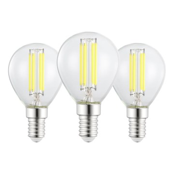 Komplektas 3x LED lemputės VINTAGE P45 E14/2,2W/230V 2700K - Eglo 110441