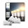 Komplektas 4 vnt. LED dimeriuojamų lemputių Philips Hue White Ambiance E27, 6 W, 230 V, 1000–20000 K