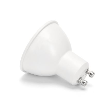 Komplektas (4 vnt.) LED RGBW dimeriuojamos išmaniosios GU10 lemputės, 4,9W, 230V, 2700–6500K - Aigostar