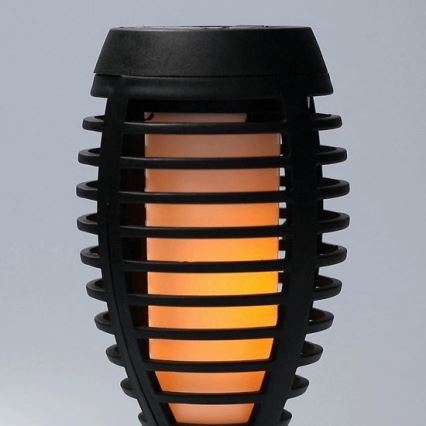KOMPLEKTAS 4x LED šviestuvas, įkraunamas saulės energija 4xLED/3,6V 1xAAA IP44 100 mAh