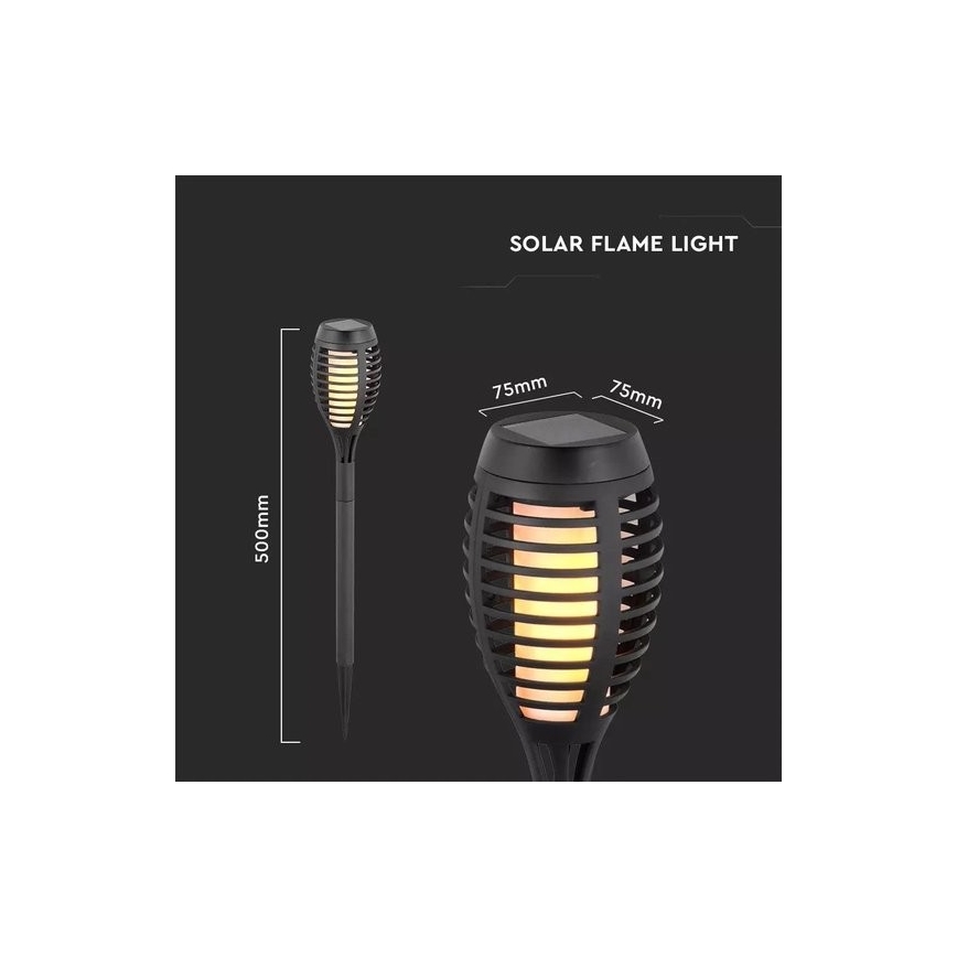 KOMPLEKTAS 4x LED šviestuvas, įkraunamas saulės energija 4xLED/3,6V 1xAAA IP44 100 mAh