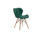 KOMPLEKTAS 4x Valgomojo kėdė TRIGO 74x48 cm šviesiai žalia/bukas