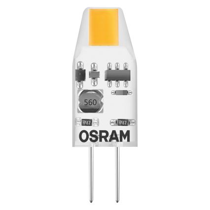 Komplektas 5 vnt. LED lemputės PIN MICRO G4, 1W/12V, 2700K - Osram