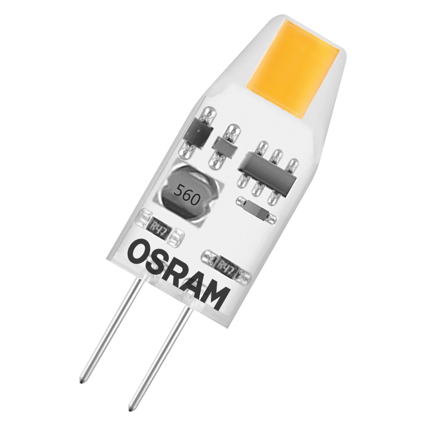 Komplektas 5 vnt. LED lemputės PIN MICRO G4, 1W/12V, 2700K - Osram