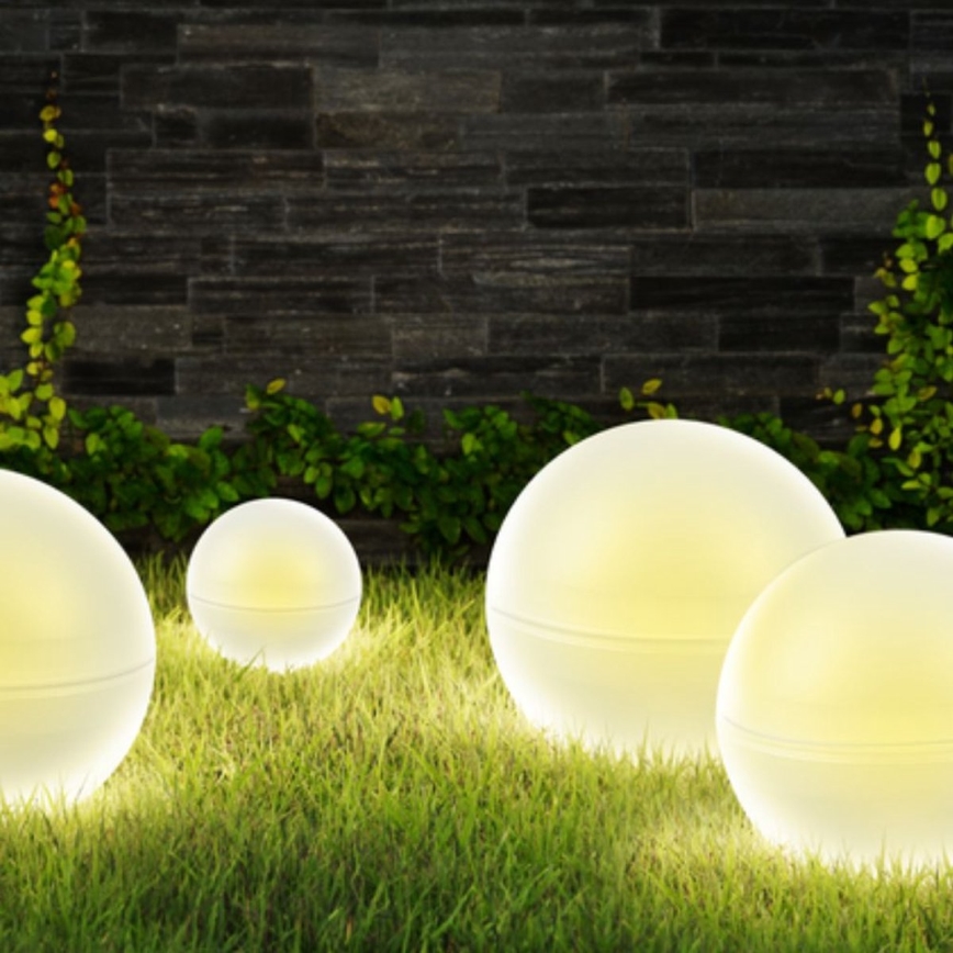 KOMPLEKTAS 5x LED apšvietimas, įkraunamas saulės energija LED/3,2V daugiaspalvis