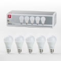 KOMPLEKTAS 5x LED elektros lemputė A60 E27/9W/230V 2700K - Paulmann 28780