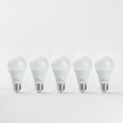 KOMPLEKTAS 5x LED elektros lemputė A60 E27/9W/230V 2700K - Paulmann 28780