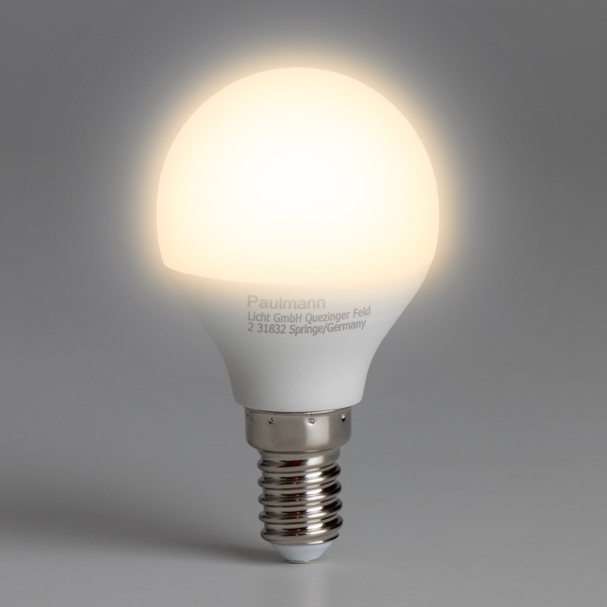 KOMPLEKTAS 5x LED elektros lemputė P45 E14/5,5W/230V 2700K - Paulmann 28783