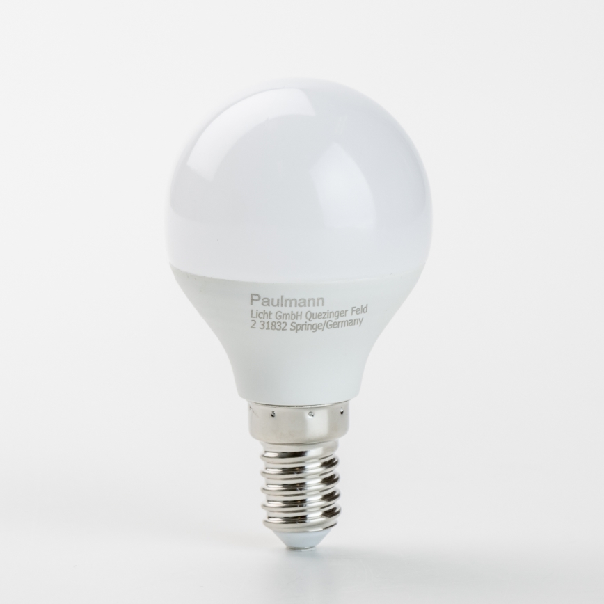 KOMPLEKTAS 5x LED elektros lemputė P45 E14/5,5W/230V 2700K - Paulmann 28783