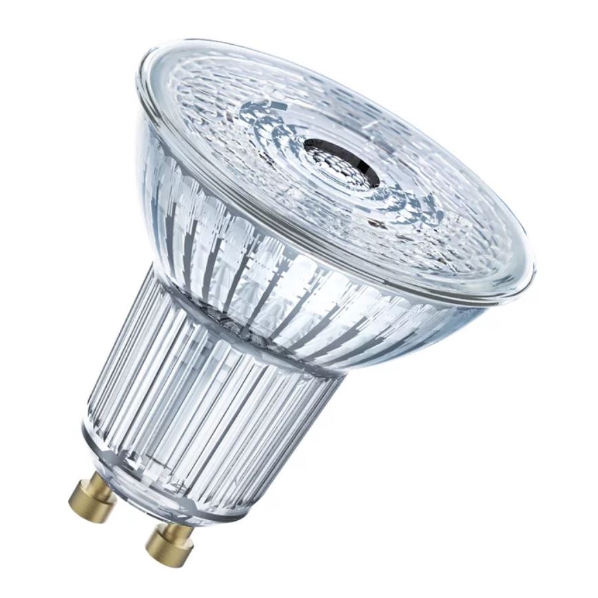 KOMPLEKTAS 5x LED pritemdoma elektros lemputė PAR16 GU10/4,5W/230V 4000K 36° - Osram