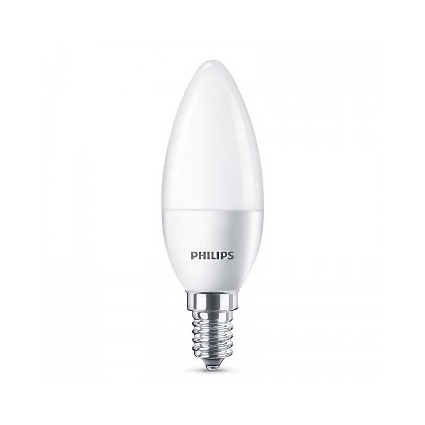 KOMPLEKTAS 6x LED elektros lemputė Philips E14/5,5W/230V 2700K