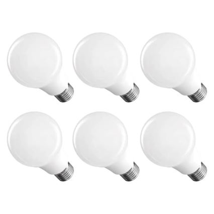KOMPLEKTAS 6x LED Lemputė A60 E27/8,8W/230V 4000K