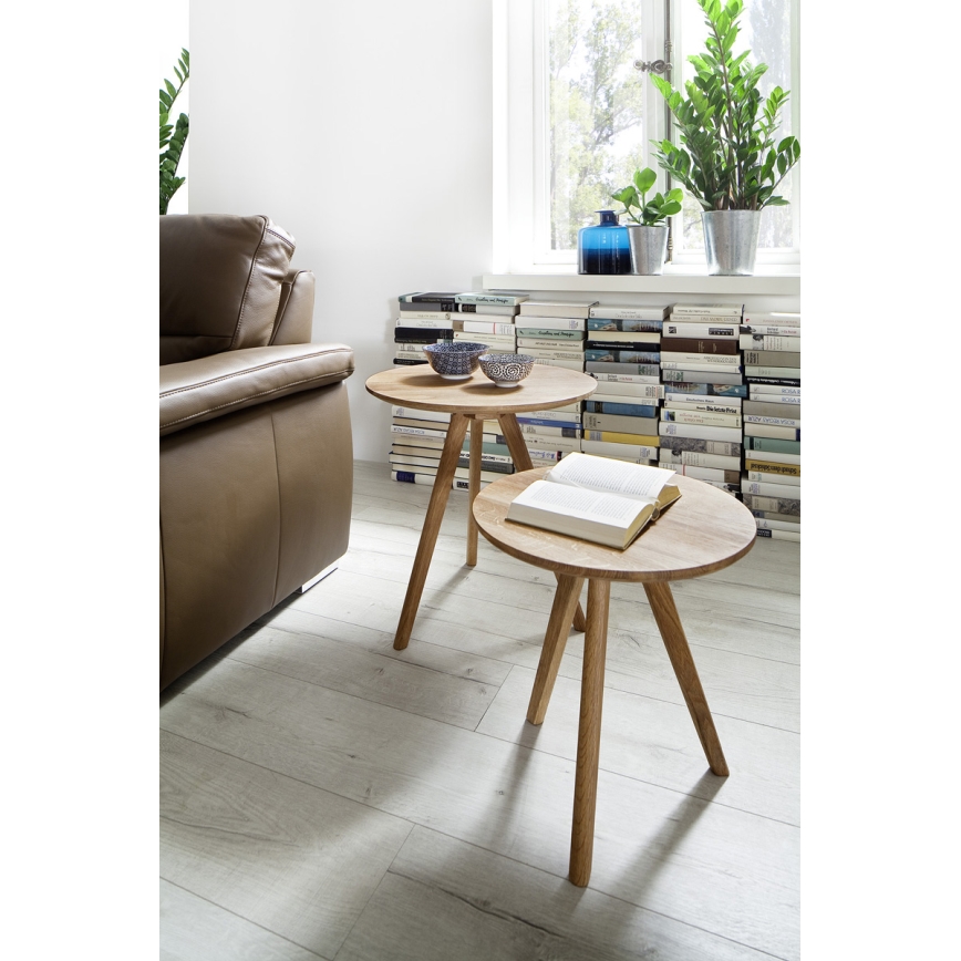 Komplektas iš 2 VEYLOR konferencinių staliukų, ąžuolas