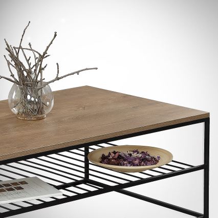 Konferencinis staliukas ETNA 43x95 cm ruda/juoda