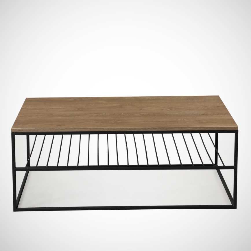 Konferencinis staliukas ETNA 43x95 cm ruda/juoda