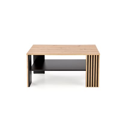 Konferencinis staliukas FORMA 110x65 cm rudas/juodas
