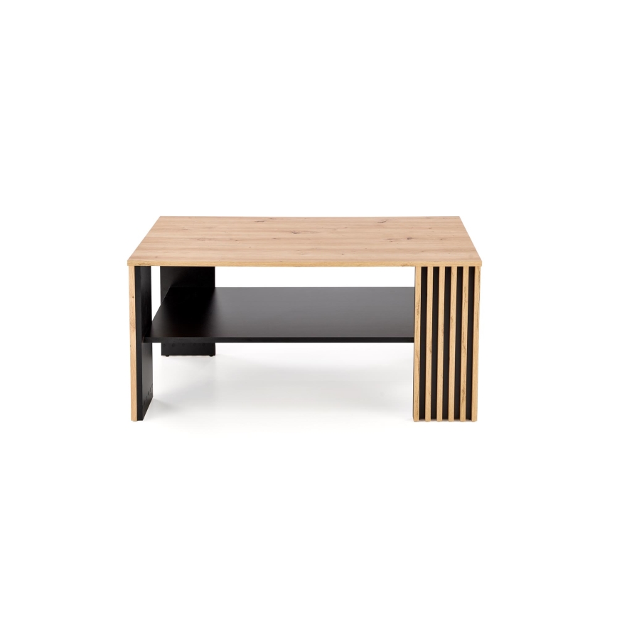 Konferencinis staliukas FORMA 110x65 cm rudas/juodas