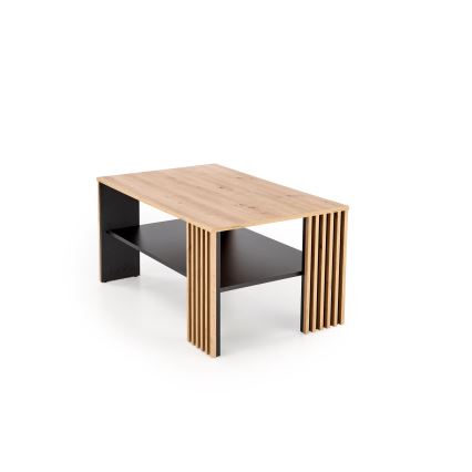 Konferencinis staliukas FORMA 110x65 cm rudas/juodas
