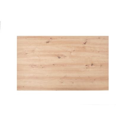 Konferencinis staliukas FORMA 110x65 cm rudas/juodas