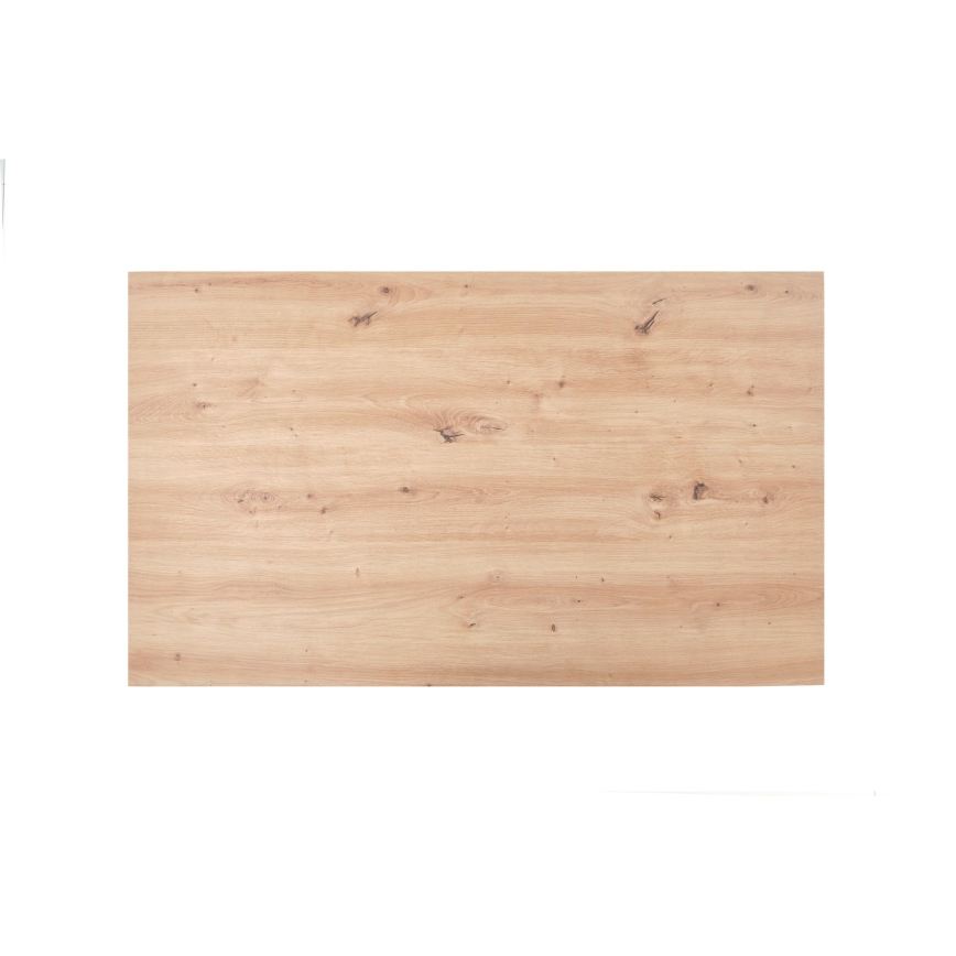 Konferencinis staliukas FORMA 110x65 cm rudas/juodas