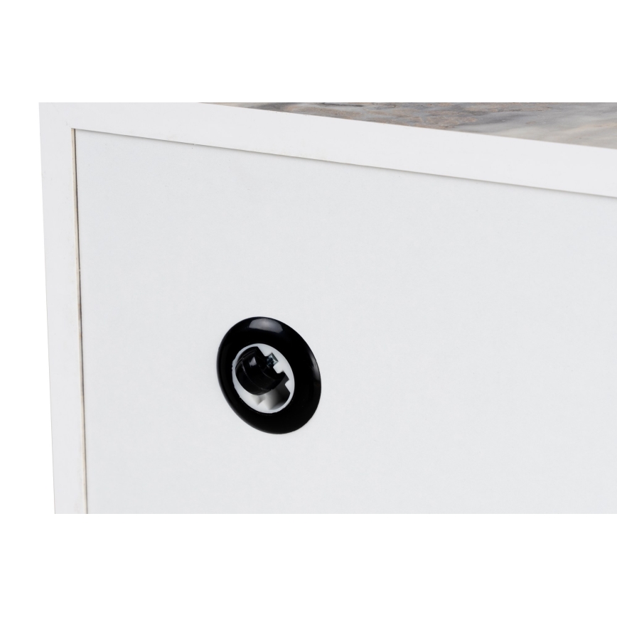 Konferencinis staliukas PRIZMA 35x90 cm marmuro dekoras