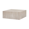 Konferencinis staliukas PRIZMA 90x90 cm travertinas