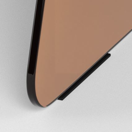 Konferencinis staliukas SANOS 80 cm dūminė ruda