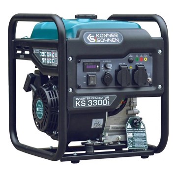 Könner & Söhnen 12111 - Inverterinė elektros generatorius KS 3300i 3300W