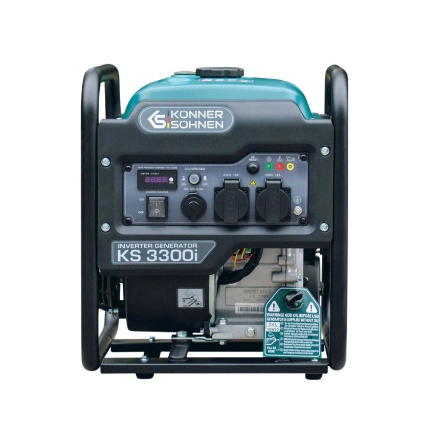 Könner & Söhnen 12111 – Inverteris elektros generatorius KS 3300i 3300W