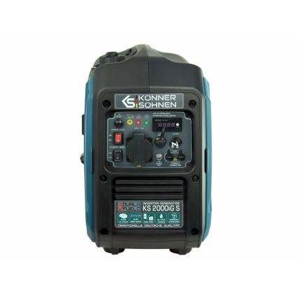 Könner & Söhnen KS7869 - Dujų ir benzino inverterinis elektros generatorius KS 2000iG S 2000W